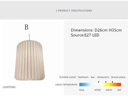 Élégante lanterne en papier inspirée par l'origami