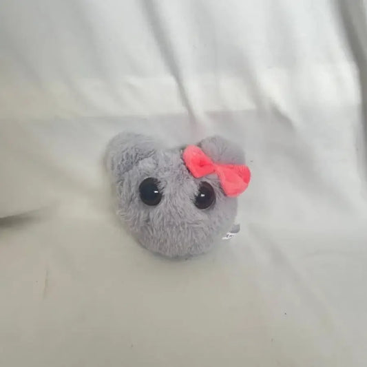Floroux - Porte-clés en peluche hamster doux avec son pour plus de plaisir