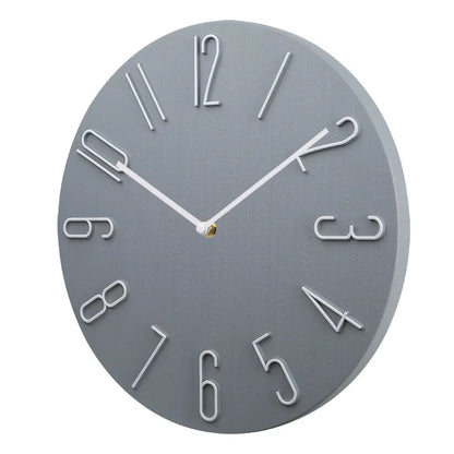 SilenceLuxe – Horloge Murale Ultra-Silencieuse et Contemporaine