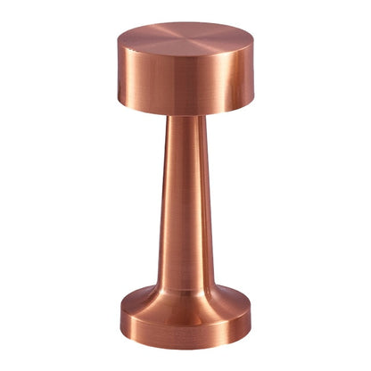 LumiAura - Lampe de table LED sans fil au style rétro chic - Rechargeable par USB