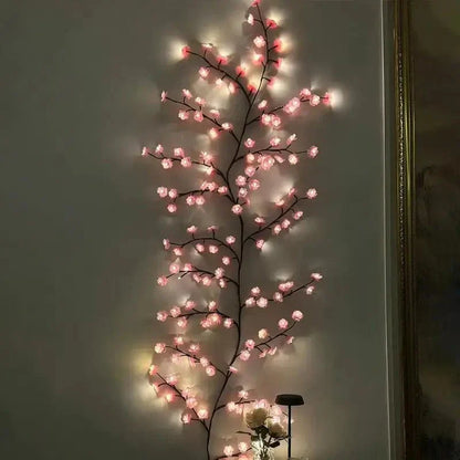 PetalGlow - Envoûtante guirlande lumineuse LED Sakura