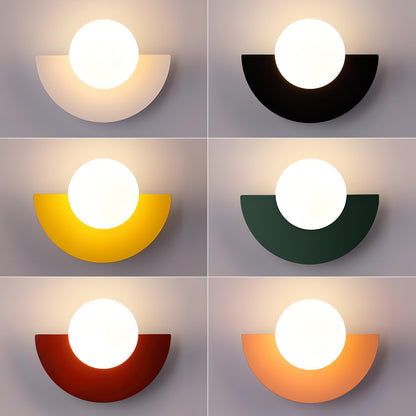 Floroux Half-Circle Wall Sconce Nordic | Modern Design | LED Lighting | Energy Saving