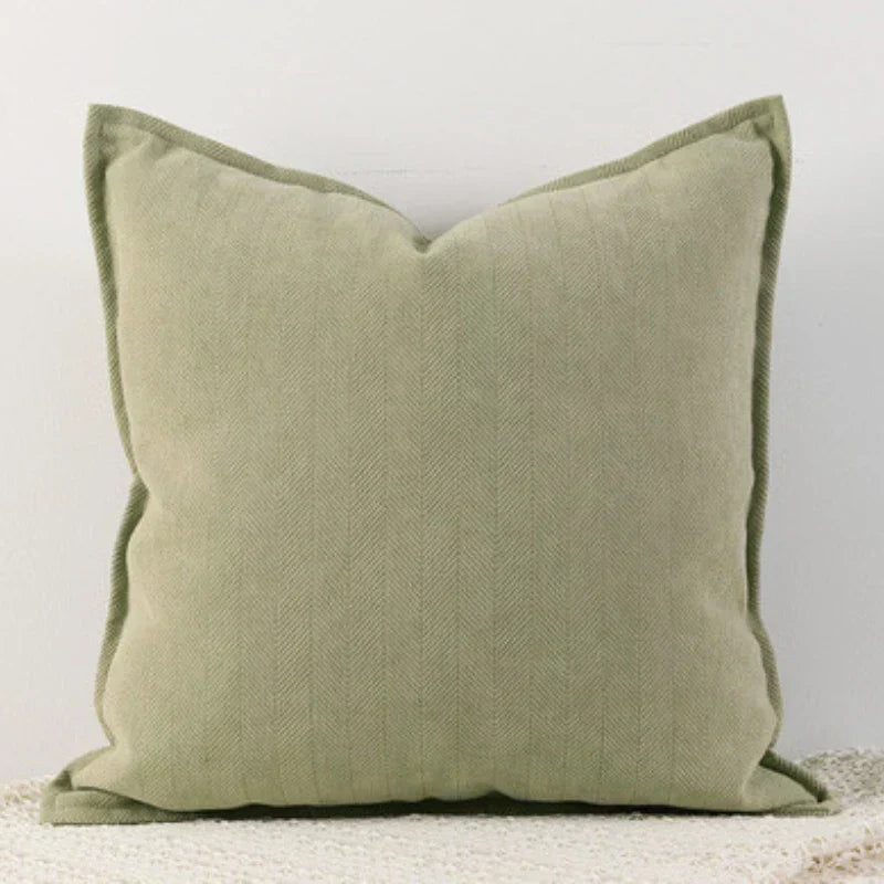 ChenilleCozy – Housse de coussin simple pour la décoration de la maison et de la chambre