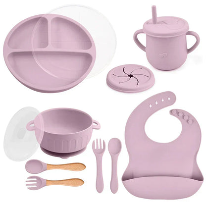 BabyCare Set - Ensemble de vaisselle pour enfants 10 pièces sans BPA