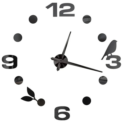 DecoHorloge – Grande Horloge Murale 3D pour Décoration Intérieure