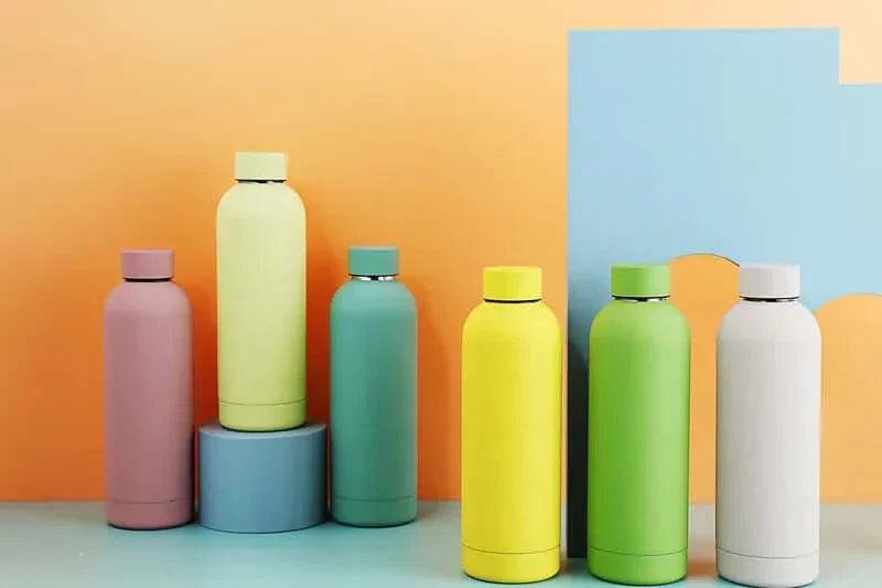 Bouteille thermo colorée, 500ml