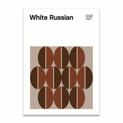 Affiche premium en toile Bauhaus créatif
