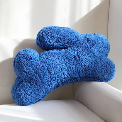 Coussin en peluche – Lapin – style épuré – coussin d'assise décoratif