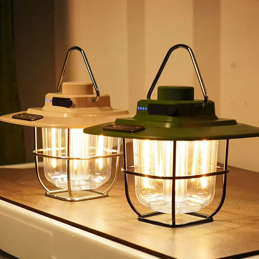 Floroux Lampe de camping LED rechargeable