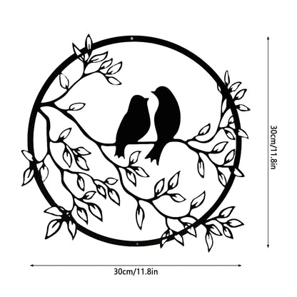 Oiseaux Sur Branche Art Murale
