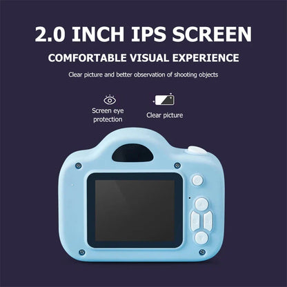 Mini HD Caméra Pour Enfants - Jouet Numérique Portable de Selfie pour Amusement Extérieur, Cadeau de Noël Parfait pour Enfants