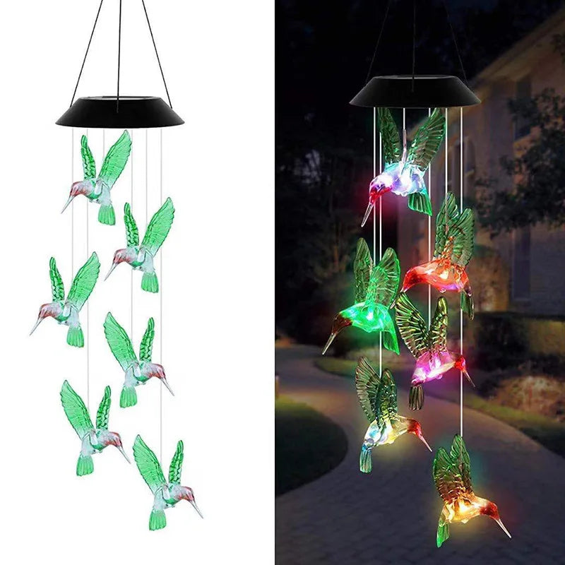 Papillon – Lumière solaire décorative