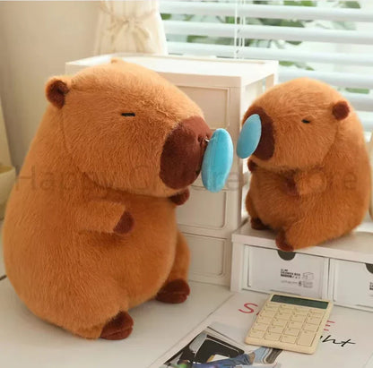 Floroux Capybara - Jouet en Peluche Douce pour un Plaisir et une Aventure Sans Fin