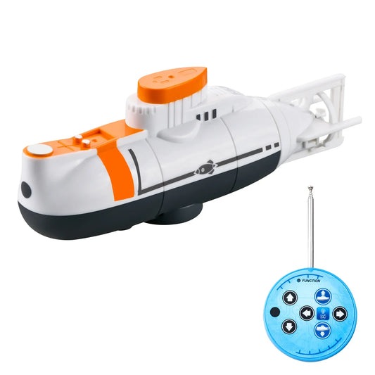 Sous-marin mini télécommandé - Jouet de plongée étanche pour enfants, cadeau de Noël et du Nouvel An