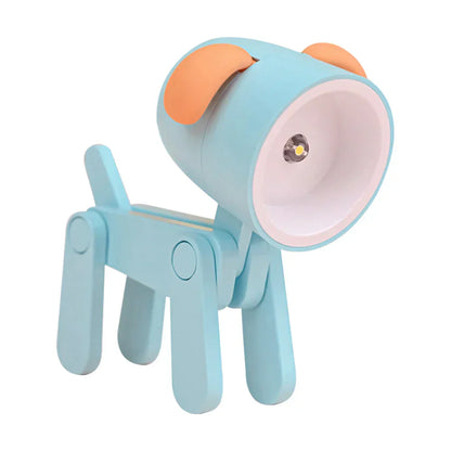 Floroux Cute LED Night Light | Mini Pet Design | Dog, Deer & Dinosaur | Foldable Table Lamp for Children's Room