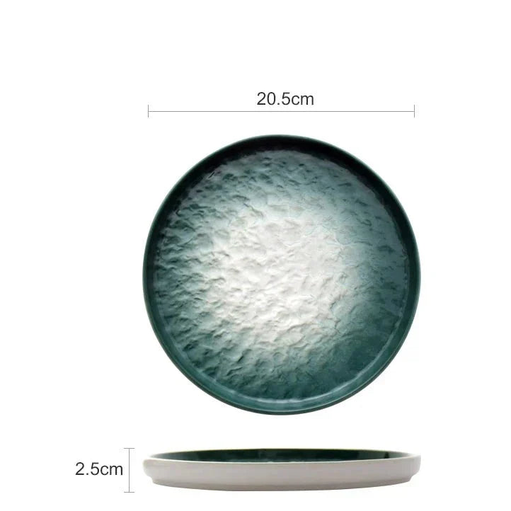 Floroux Design Gradated Plate | High-Quality Dinner Plates | Modern Gradated Design