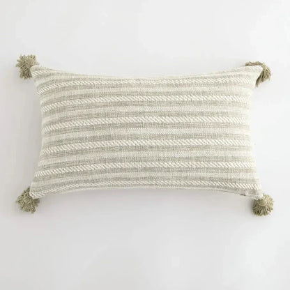 Elegance Loft Housse de coussin - Housse de coussin avec des franges ludiques pour tout intérieur