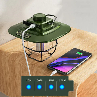 Floroux Lampe de camping LED rechargeable