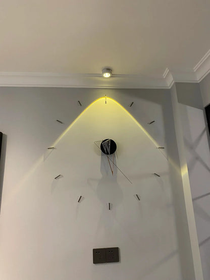 ModernArt Horloge - Horloge Murale Silencieuse pour Minimalisme