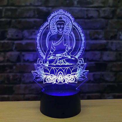 Floroux - Lampe 3D Bouddha
