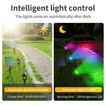 Projecteur solaire étanche IP65 à énergie solaire LED