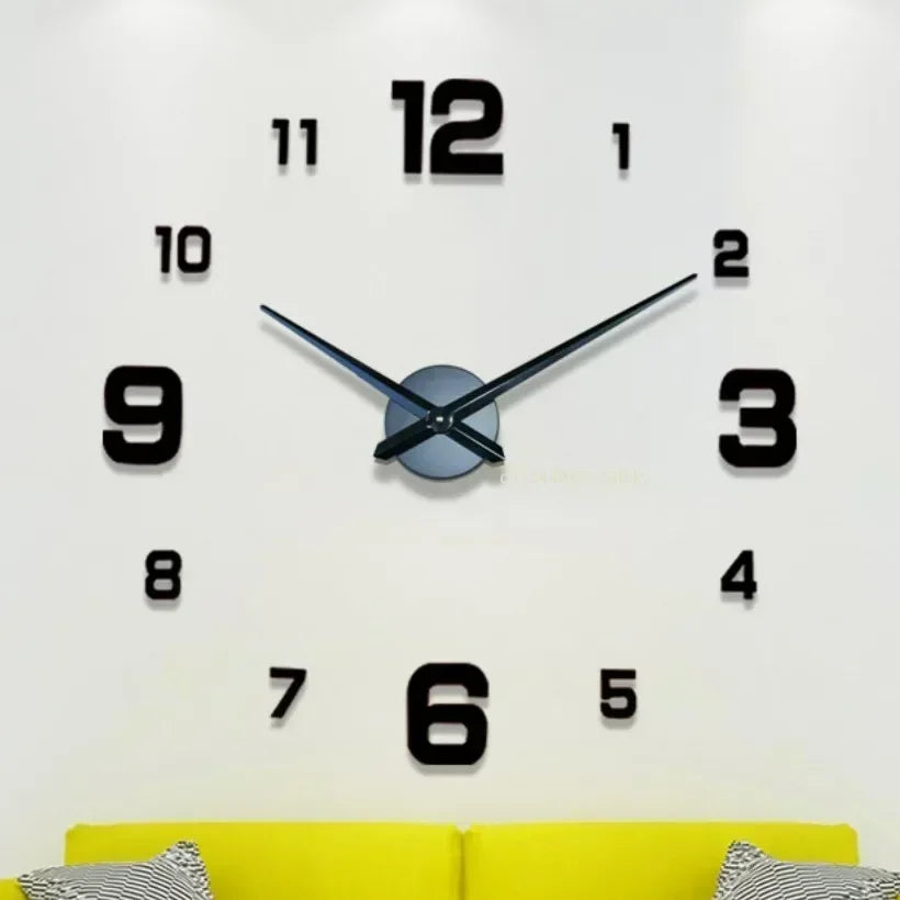 CarréÉlite – Horloge Murale Carrée Élégante et Créative