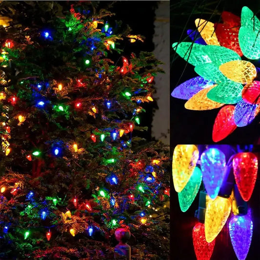 BerryGlow Lights - Éclairage de jardin festif solaire