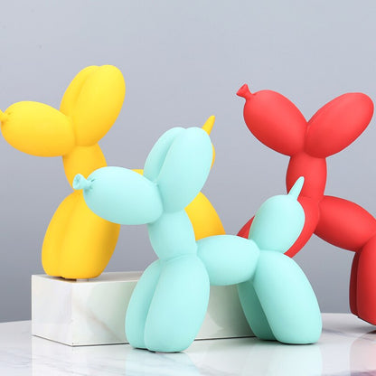 Floroux decorative resin figurine for dog | Nordic style | Decoration for living room and children's room | Gift idea