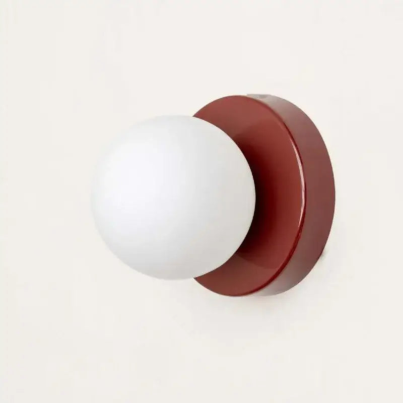 Applique LED Macaron colorée 10/12 cm