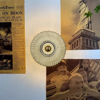 Elegance Glass - Applique murale en verre raffinée pour un éclairage intérieur élégant