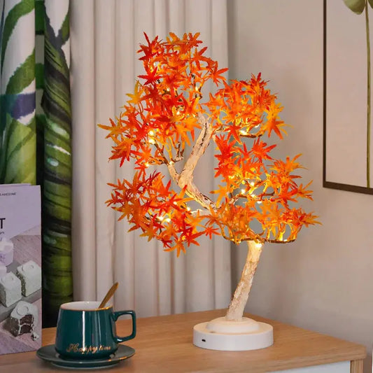 Érable Éclairé - Lampe Bonsaï LED Décorative