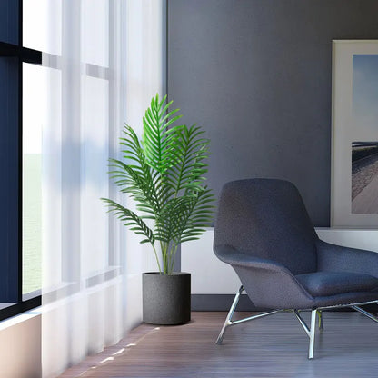 Floroux Artificial Palm | Realistic Indoor Plant | Low Maintenance & Decorative