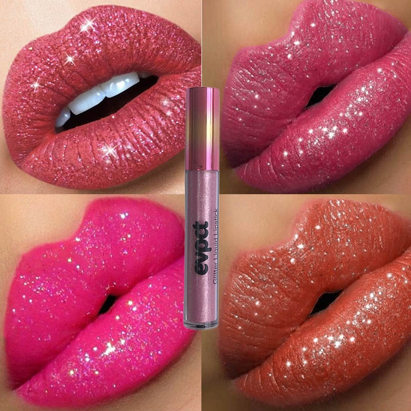 DiamondLip – Waterproof et Super Brillant Rouge à Lèvres