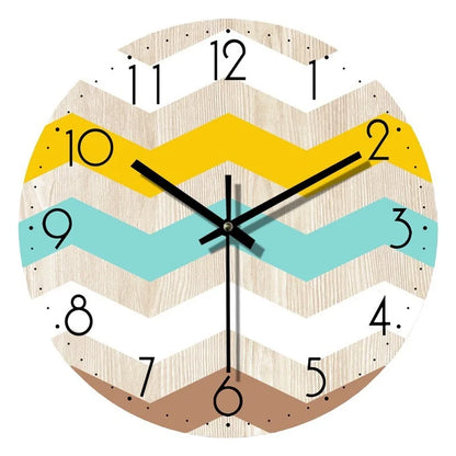 Horloge NaturelDesign – Horloge Murale en Bois Élegant