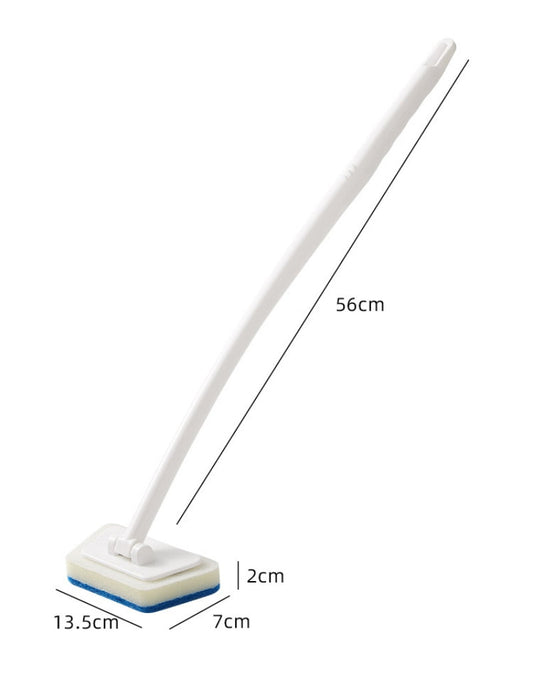CleanEase Brosse – Nettoyage Efficace des Murs de Salle de Bain