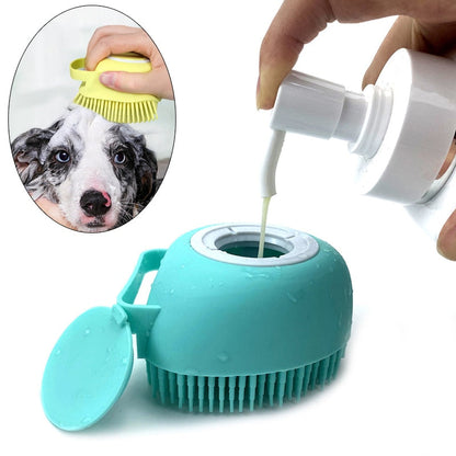 DogEase - Brosse de douche nourrissante pour chiens