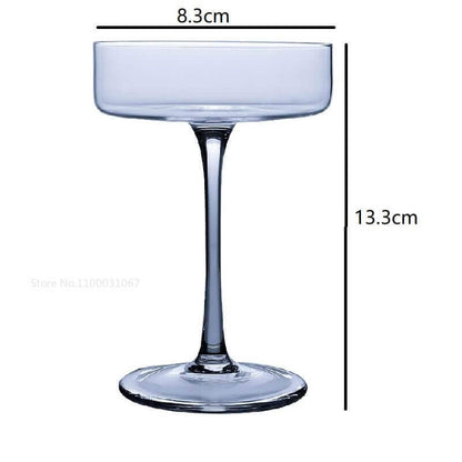 Ensemble de véritables flûtes à champagne