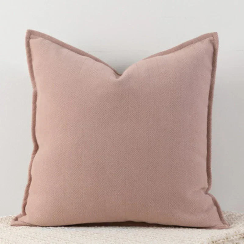 ChenilleCozy – Housse de coussin simple pour la décoration de la maison et de la chambre