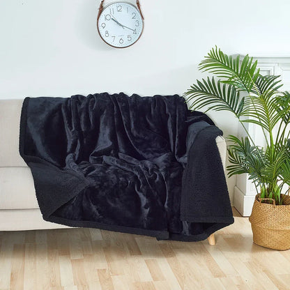 DouxCocon – Couverture Shaggy Luxe et Étanche pour Détente