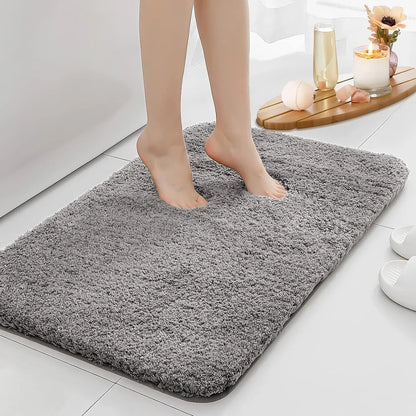 Tapis de bain absorbant l'eau et antidérapant – Votre moment de bien-être quotidien dans la salle de bain