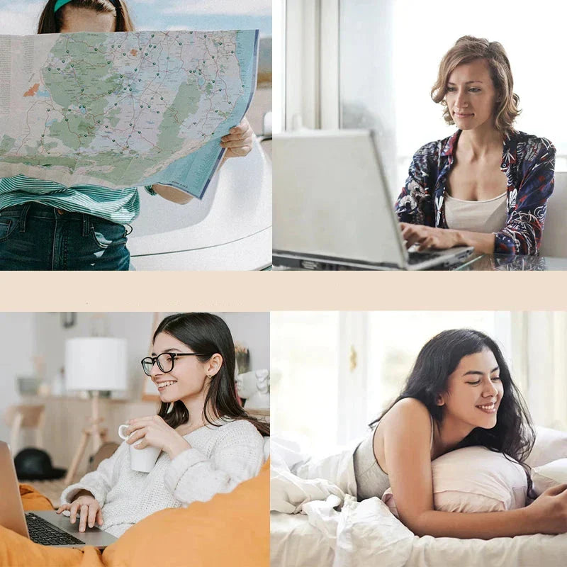 ComfortEase Ceinture Chauffante - Ceinture Ergonomique Chauffante pour Douleurs Lombaires