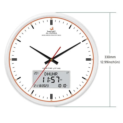 PrayerTime Clock – Horloge Murale Intelligente avec Azan