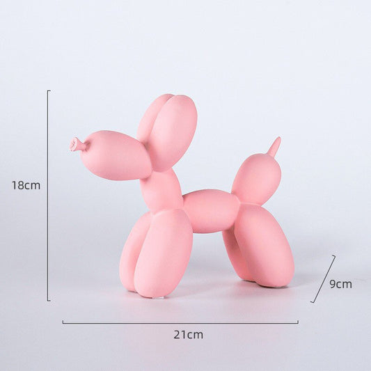 Floroux decorative resin figurine for dog | Nordic style | Decoration for living room and children's room | Gift idea