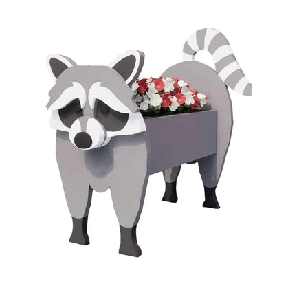 Charming garden animal figures made of PVC