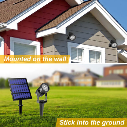 Projecteur solaire étanche IP65 à énergie solaire LED