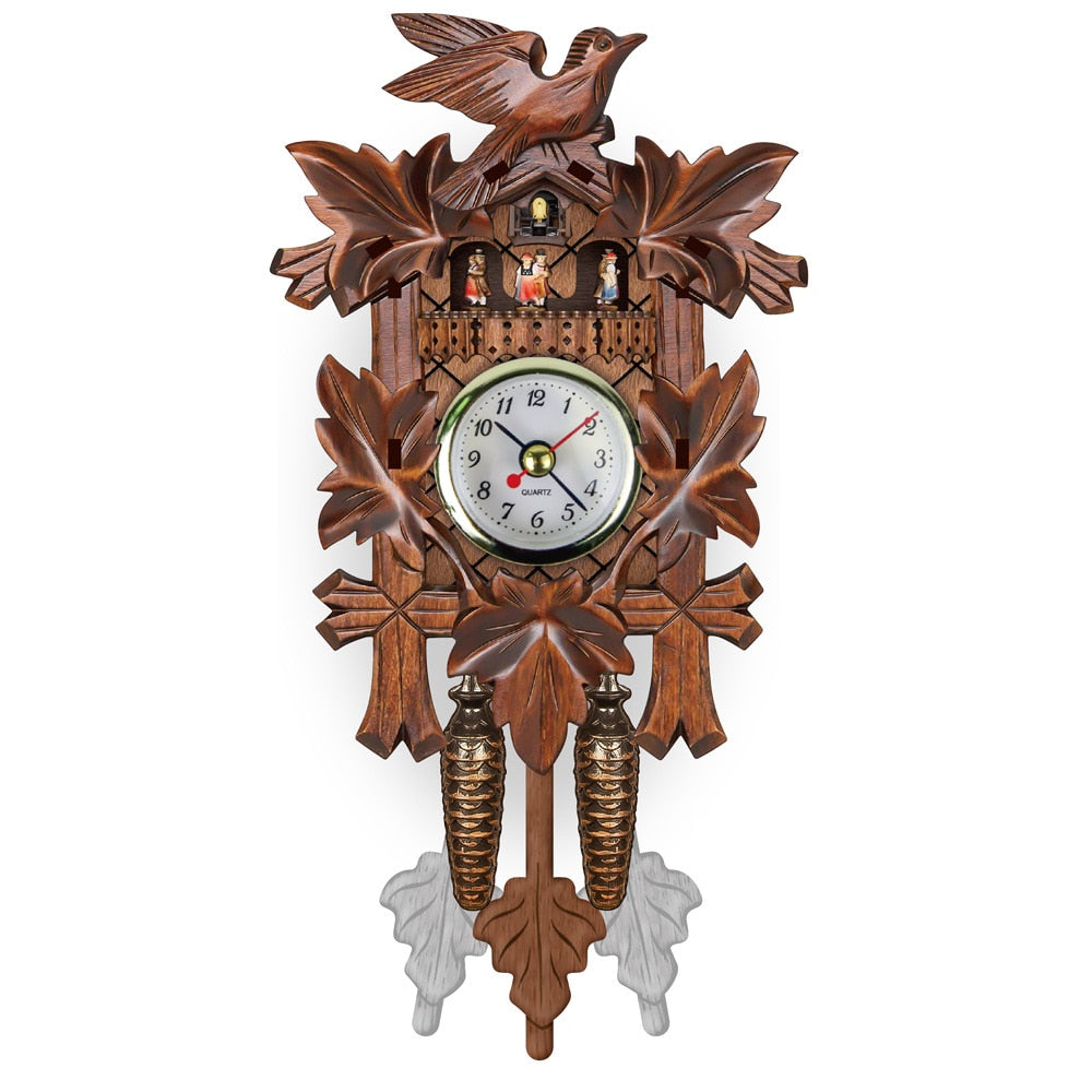 Horloge murale coucou rétro