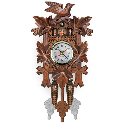 Horloge murale rétro à coucou