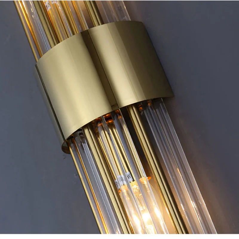 Floroux Elegant LED Wall Sconce | Luxurious Gold Design | Chic Wall Lighting