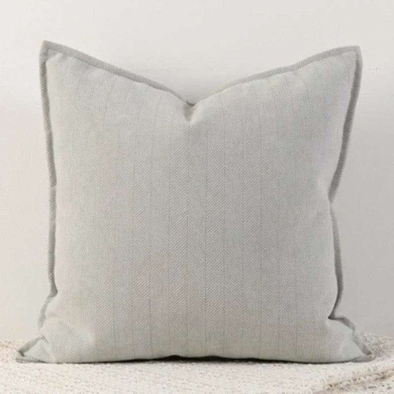 ChenilleCozy – Housse de coussin simple pour la décoration de la maison et de la chambre