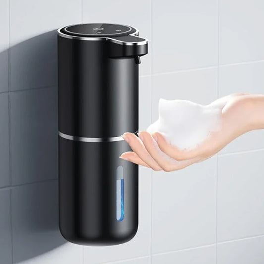 Zai Xiao 380ML Distributeur de savon mousse automatique - Machine de salle de bain intelligente sans contact avec charge USB